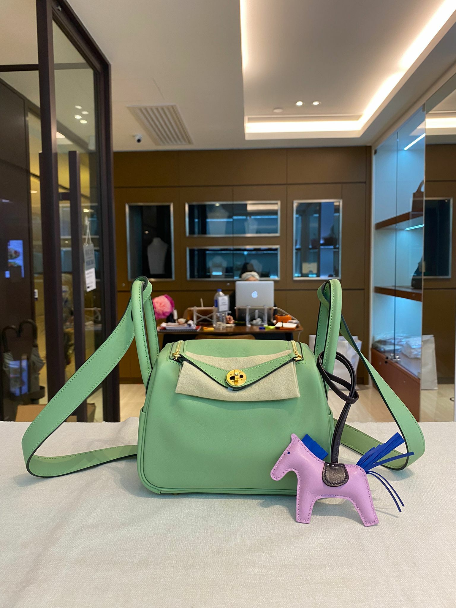 Lindy mini 3i vert criquet cc swift W（一代：肩帶長100cm)