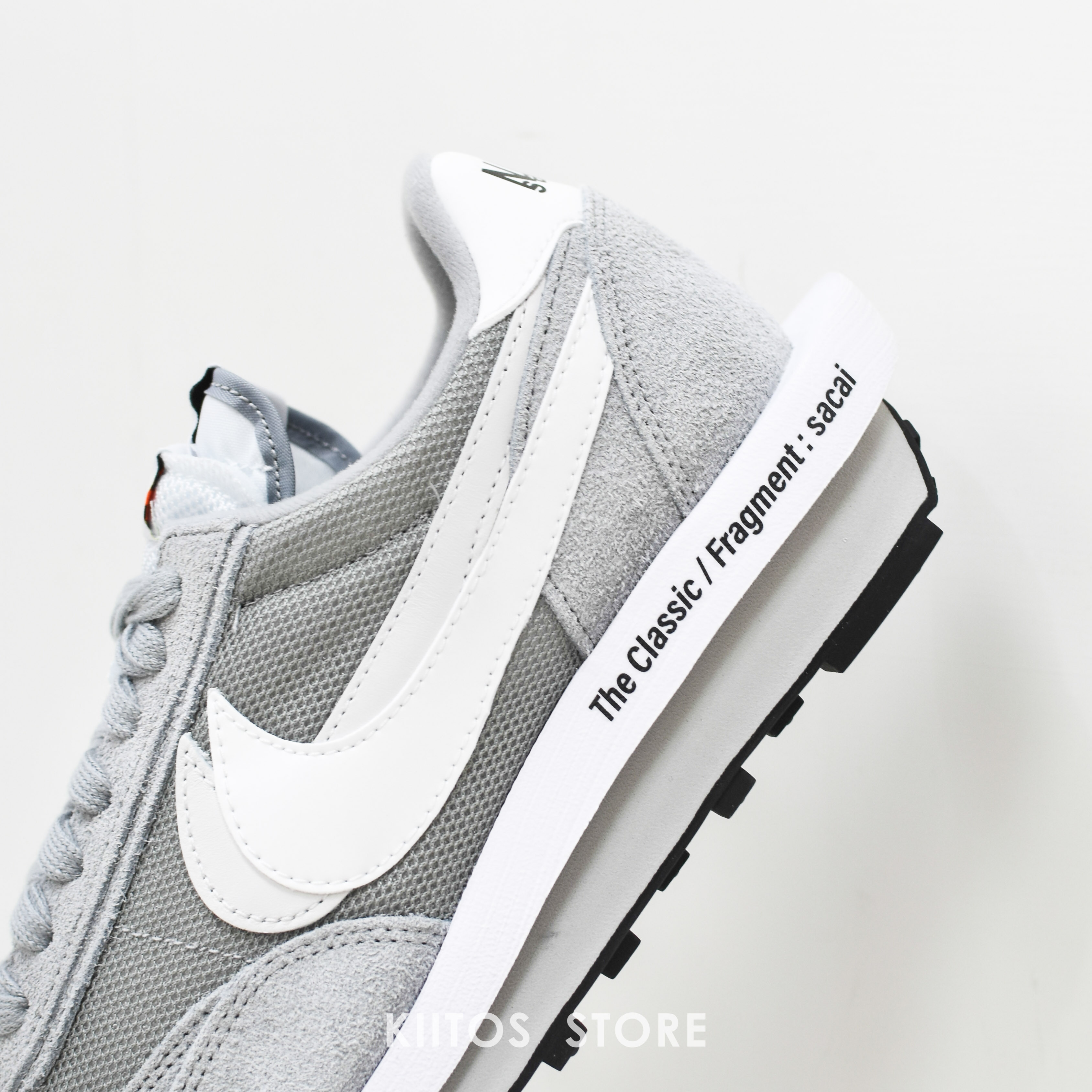 Nike LDWaffle Fragment Deisgn Sacai 灰色