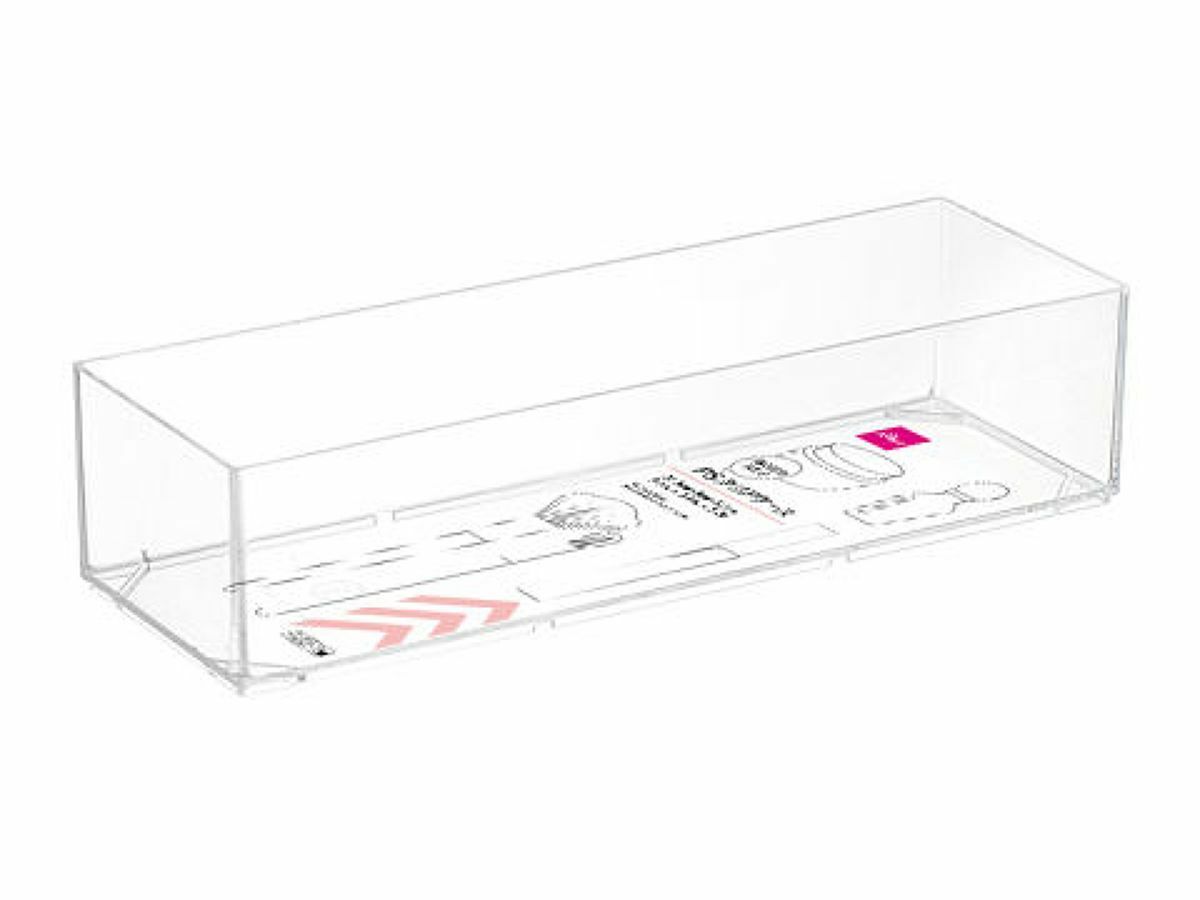 PS透明收納盒/8x24x5.5cmＰＳクリアケース