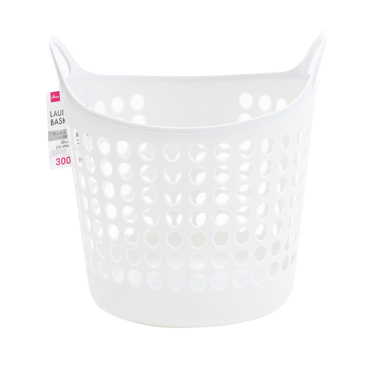 髒衣收納籃/32x25x34cmランドリーバスケット