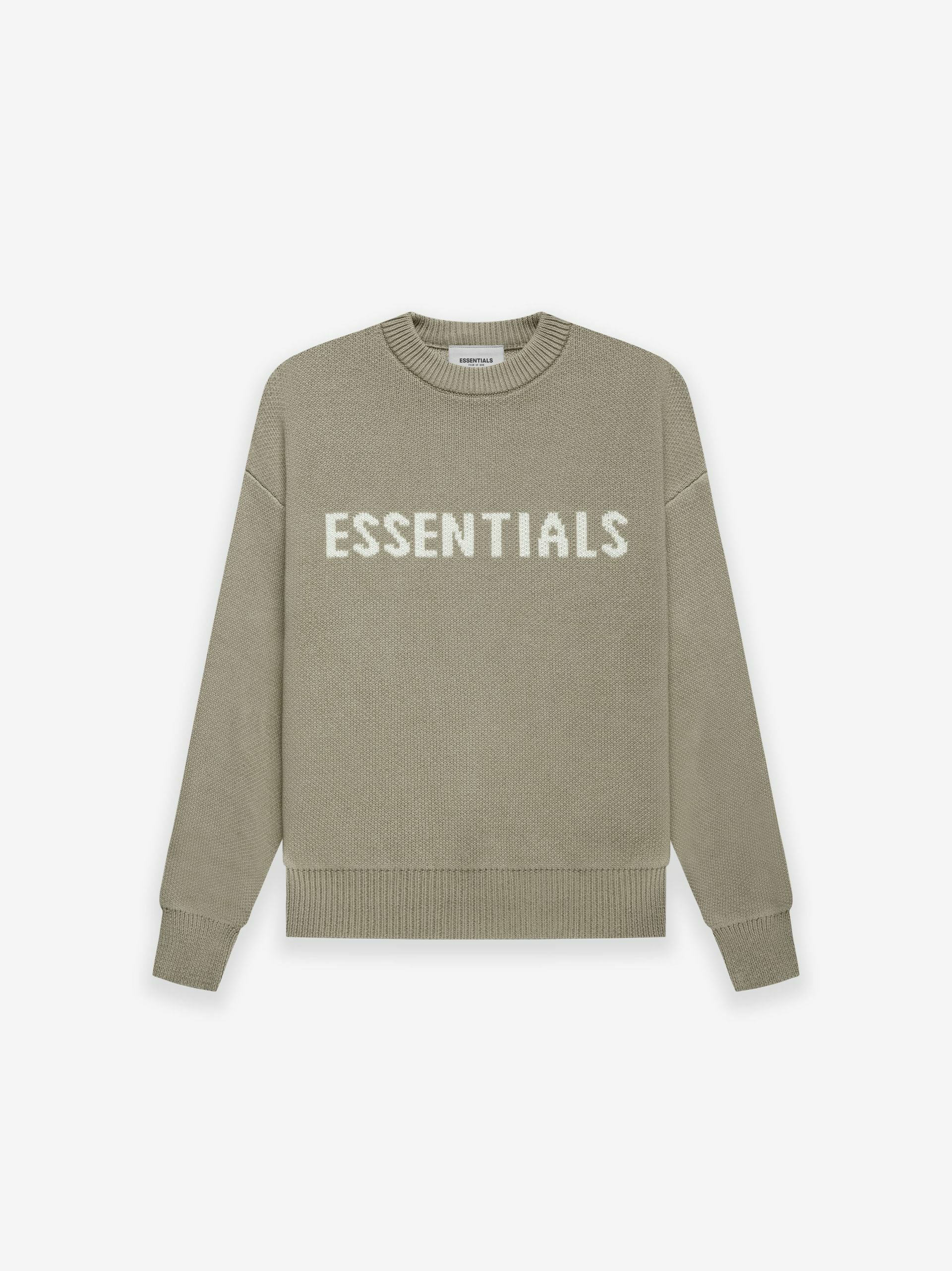 [現貨] Fear Of God Essentials 【KIDS】 FW21 Knit Crew "Pistachio"