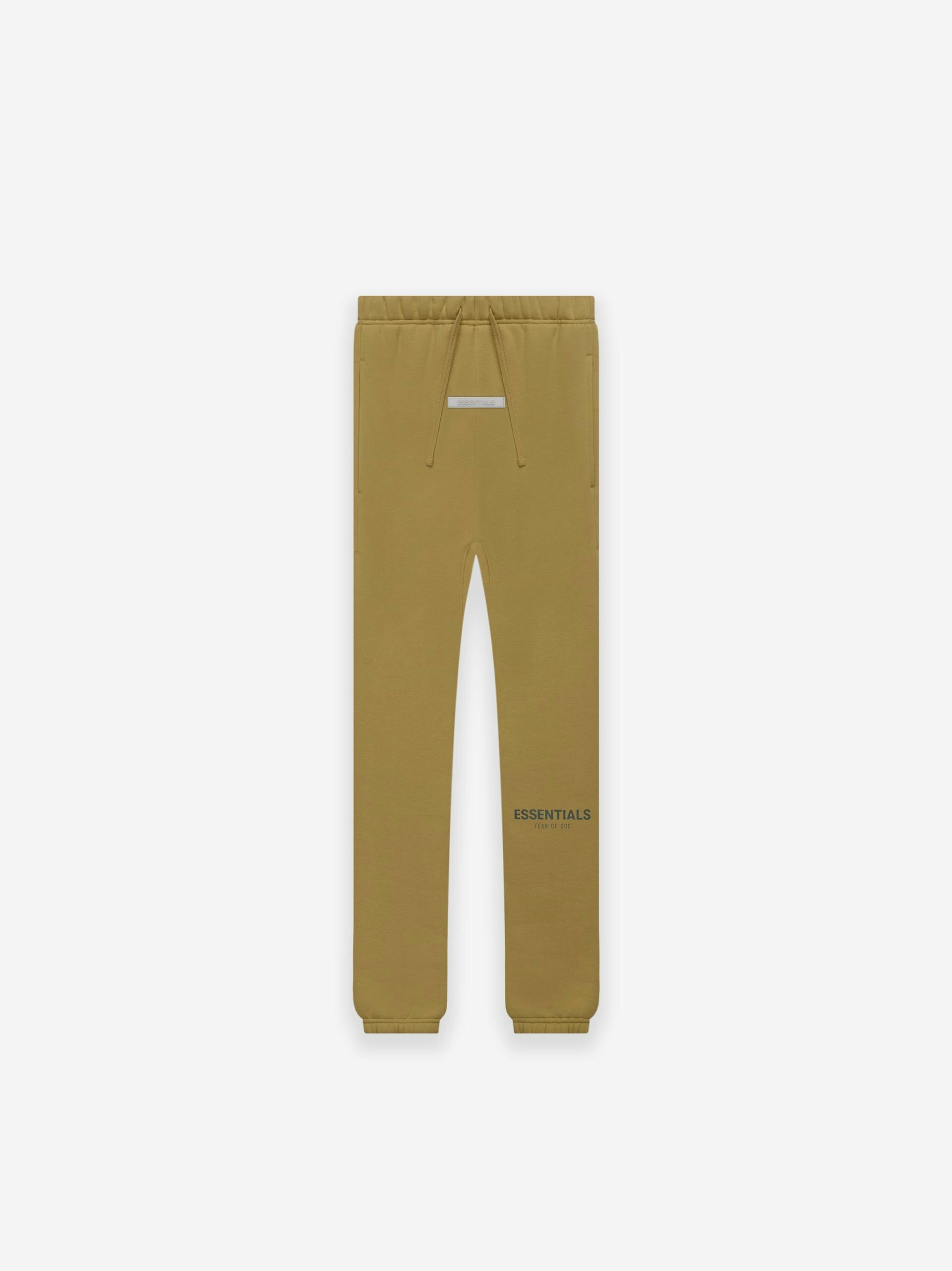 [現貨] Fear Of God Essentials 【KIDS】 FW21 Sweatpants "Amber"