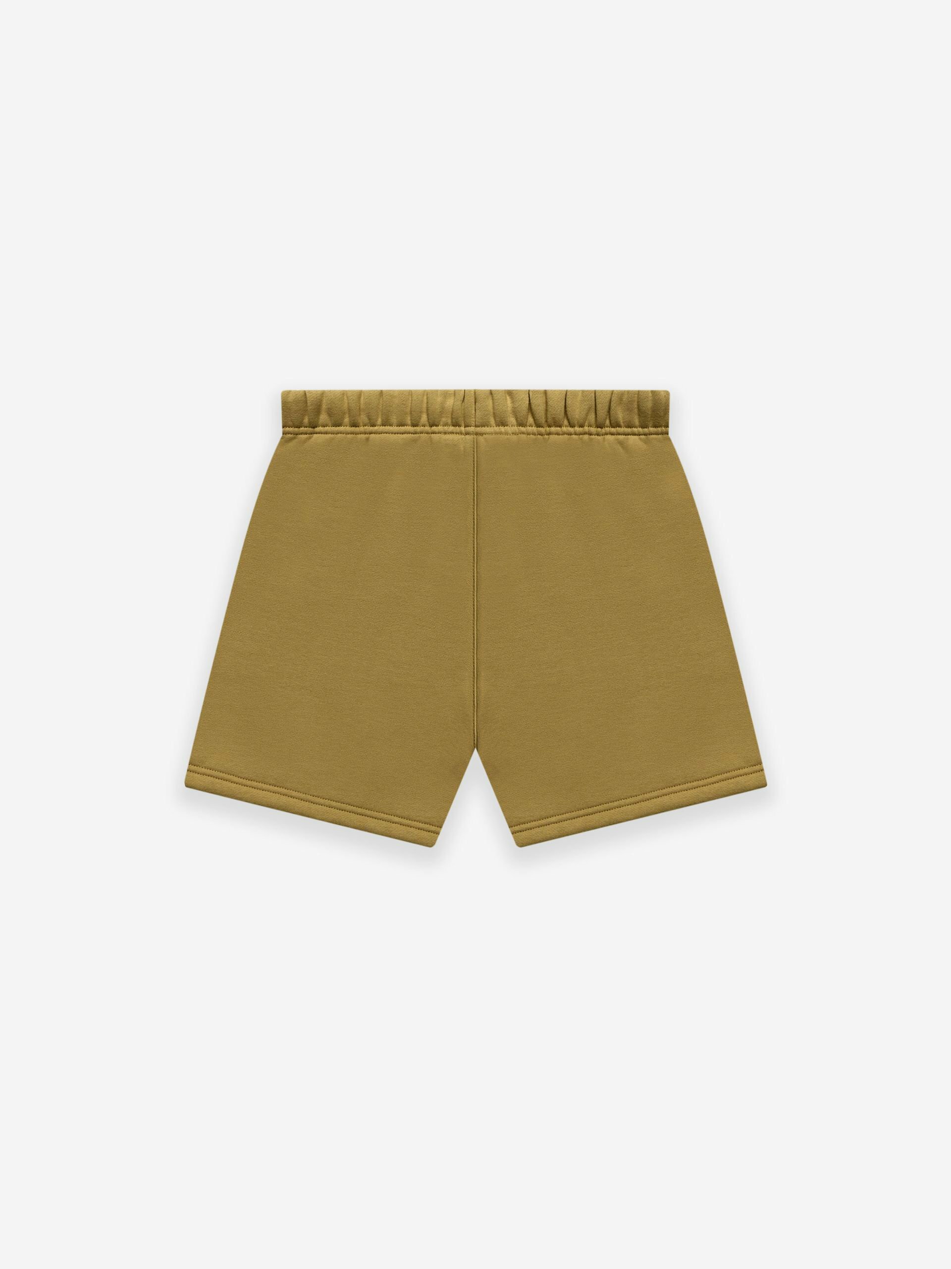 [現貨] Fear Of God Essentials 【KIDS】 FW21 Sweatshorts "Amber"