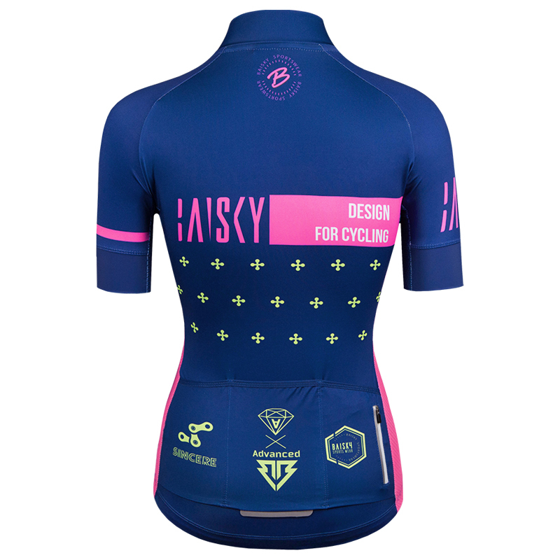 女款短車衣 Hygge 午夜霓虹