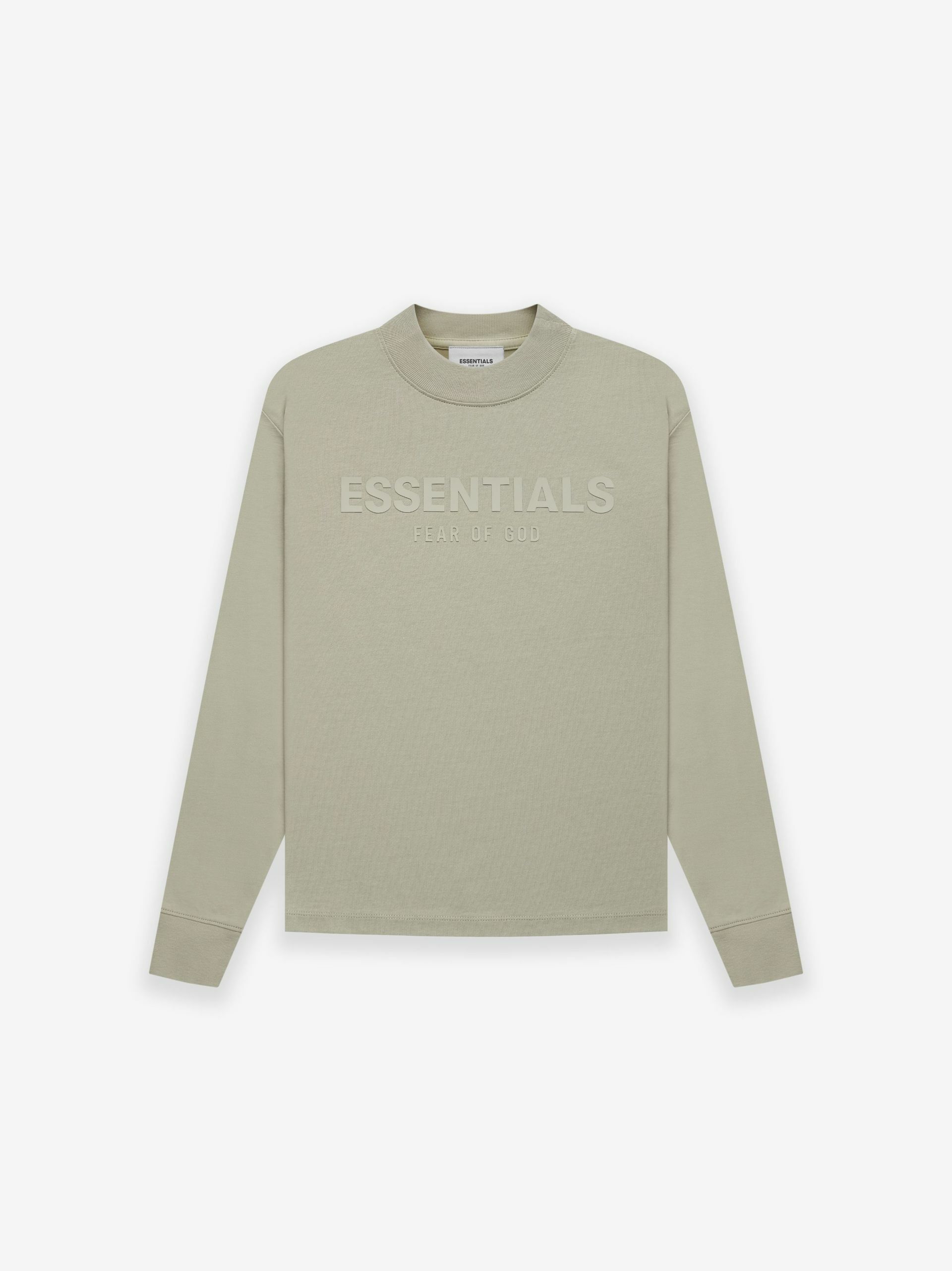 [現貨] Fear Of God Essentials 【KIDS】 FW21 Long Tee "Pistachio"