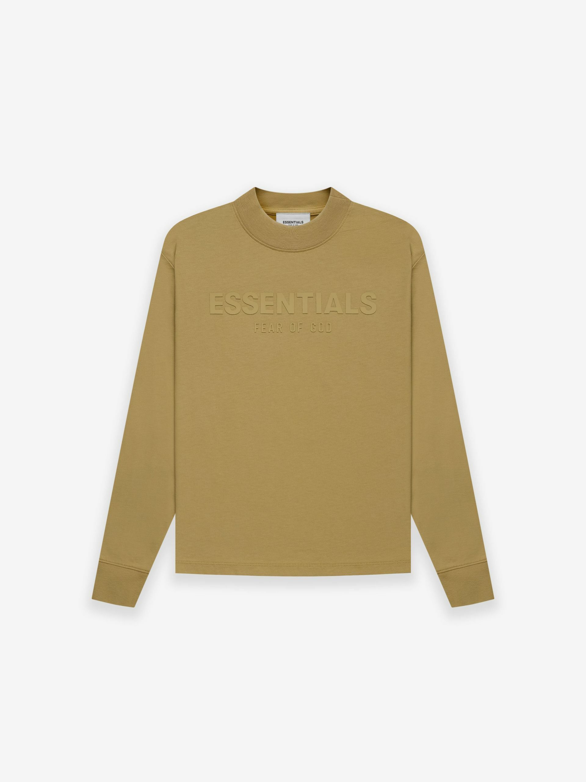 [現貨] Fear Of God Essentials 【KIDS】 FW21 Long Tee "Amber"