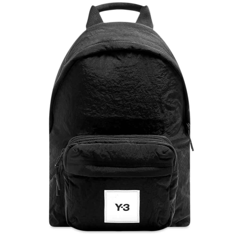 【 Y-3 TECHLITE 極簡雙肩後背包 - 黑 】