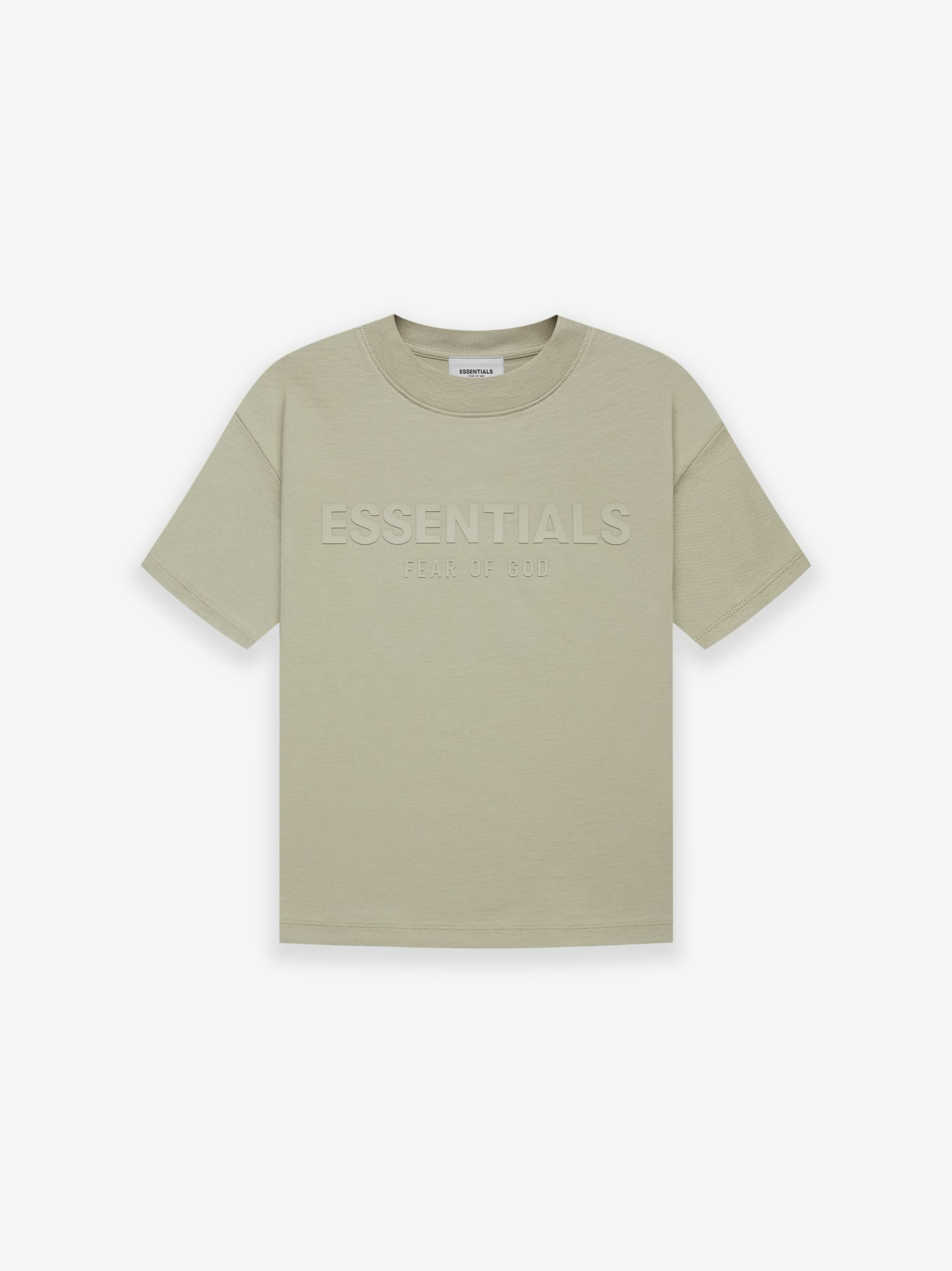 [現貨] Fear Of God Essentials 【KIDS】 FW21 Short Tee "Pistachio"