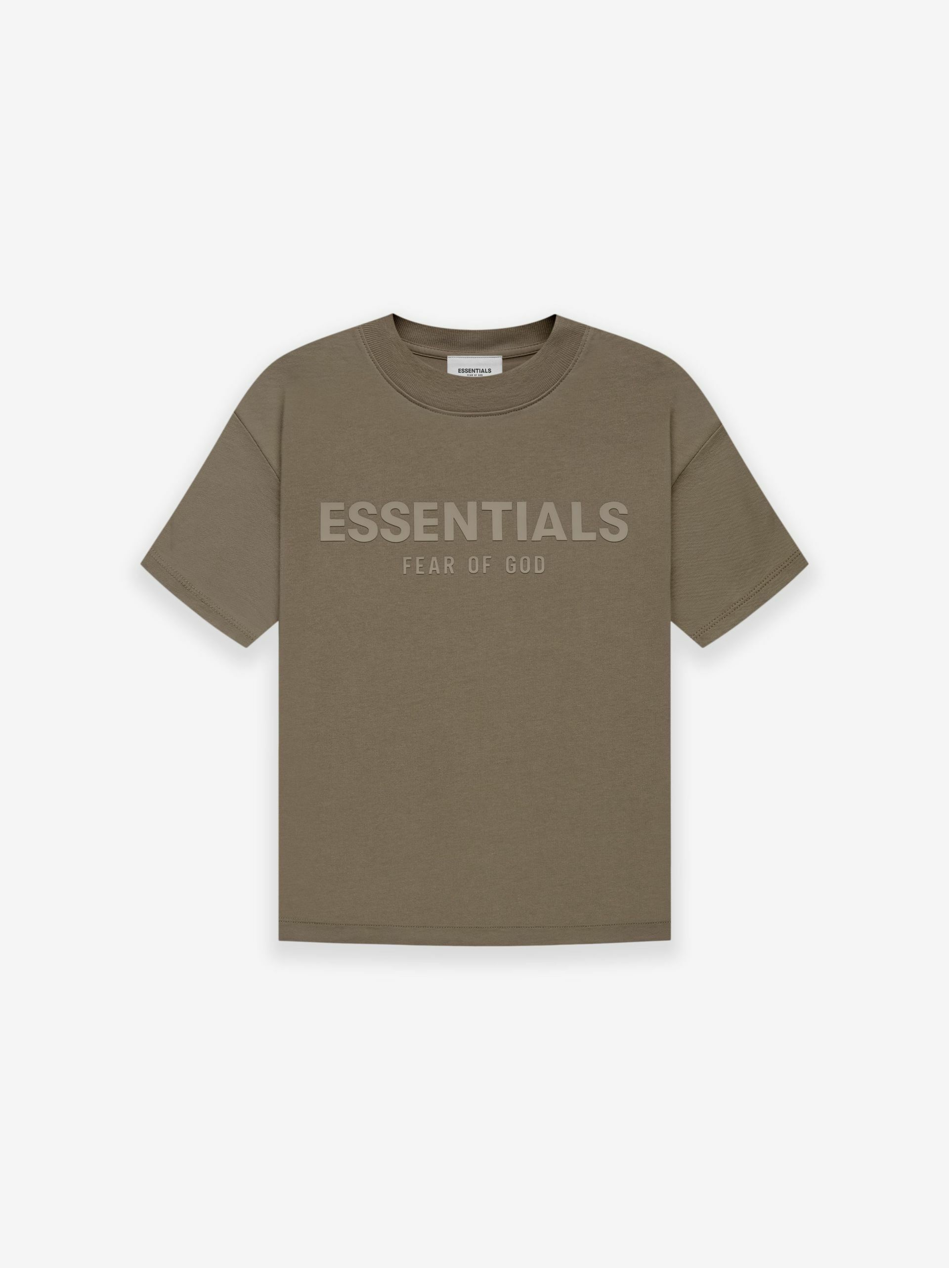 [現貨] Fear Of God Essentials 【KIDS】 FW21 Short Tee "Harvest"