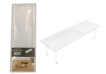 長型小物展示架/27x7x9cmディスプレイスタンド