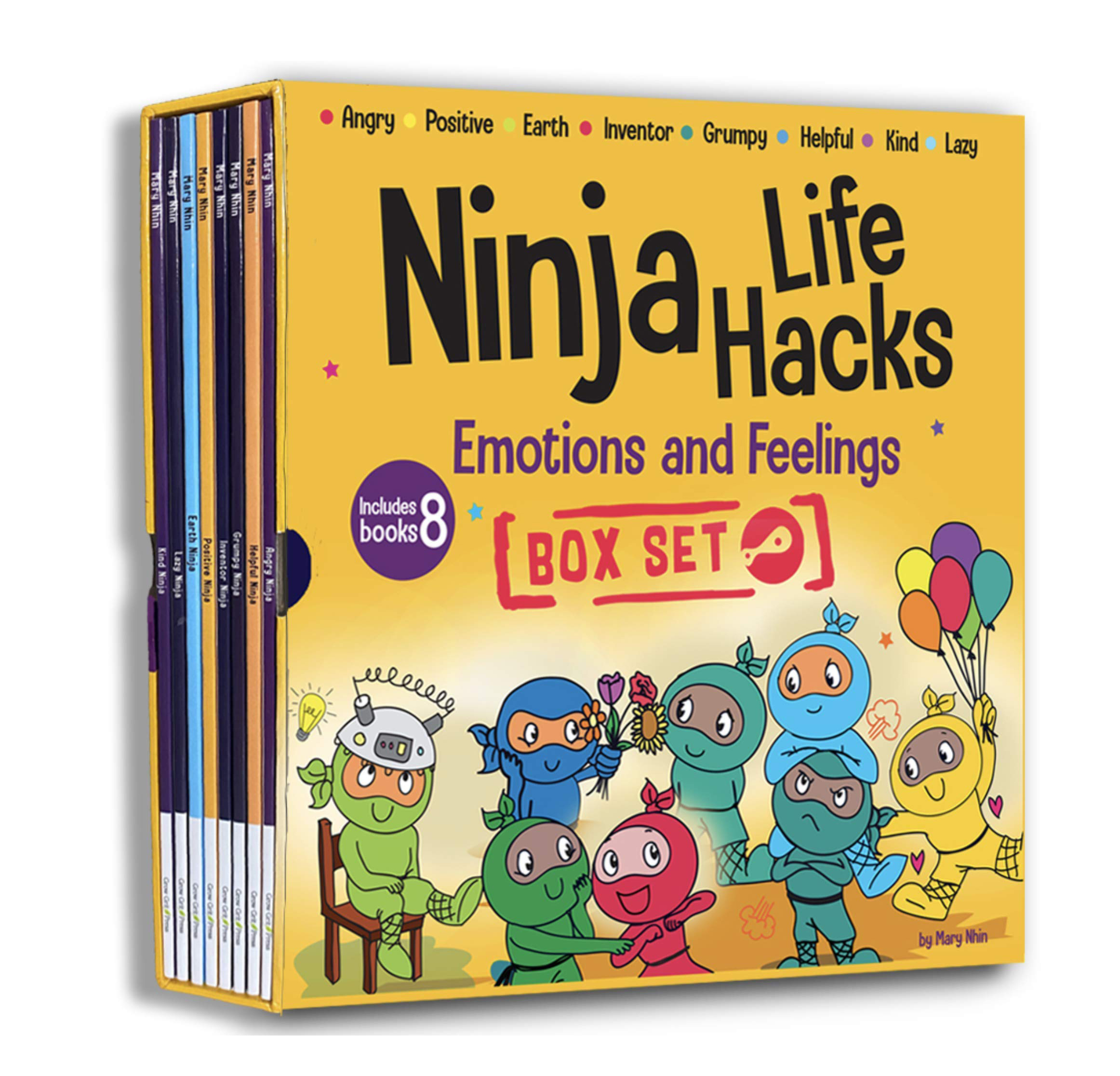 Ninja Life Hacks Emotions and Feelings Box Set (8books)