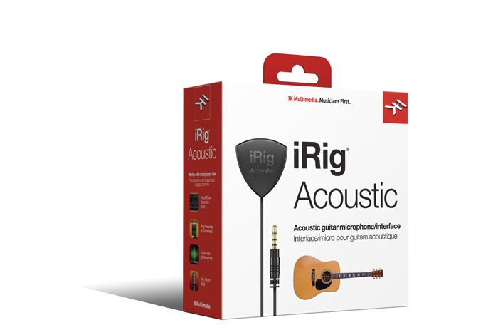 IK Multimedia iRig Acoustic 麥克風式民謠吉他拾音器