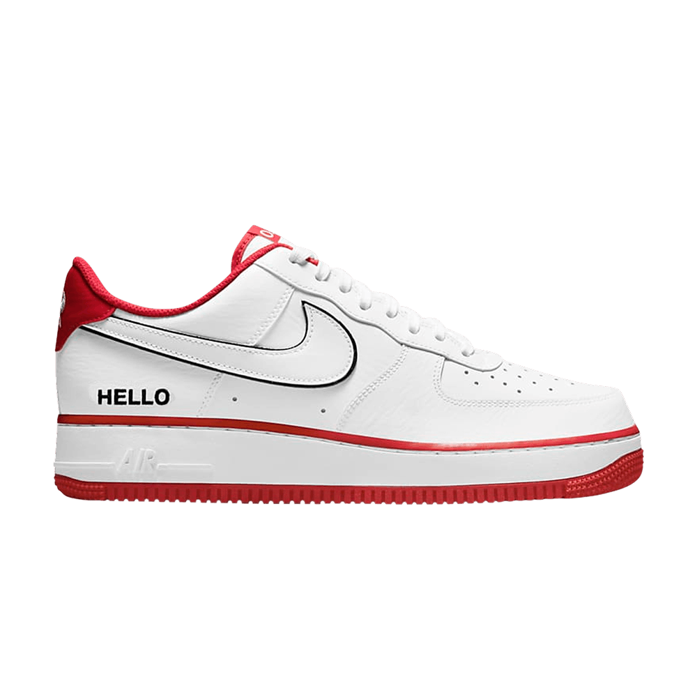 air force 1 hello red