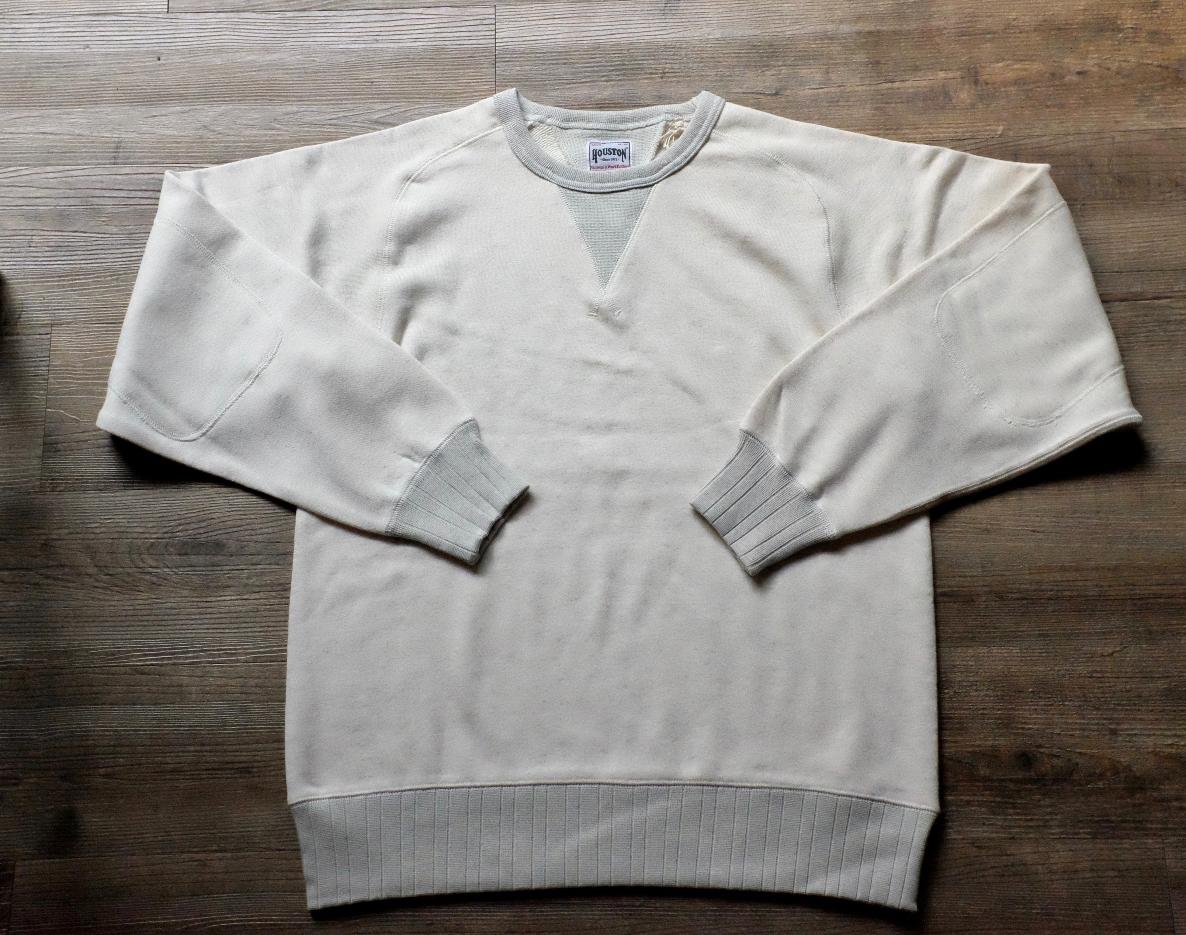 HOUSTON 1950'S military sweatshirt / OT natural