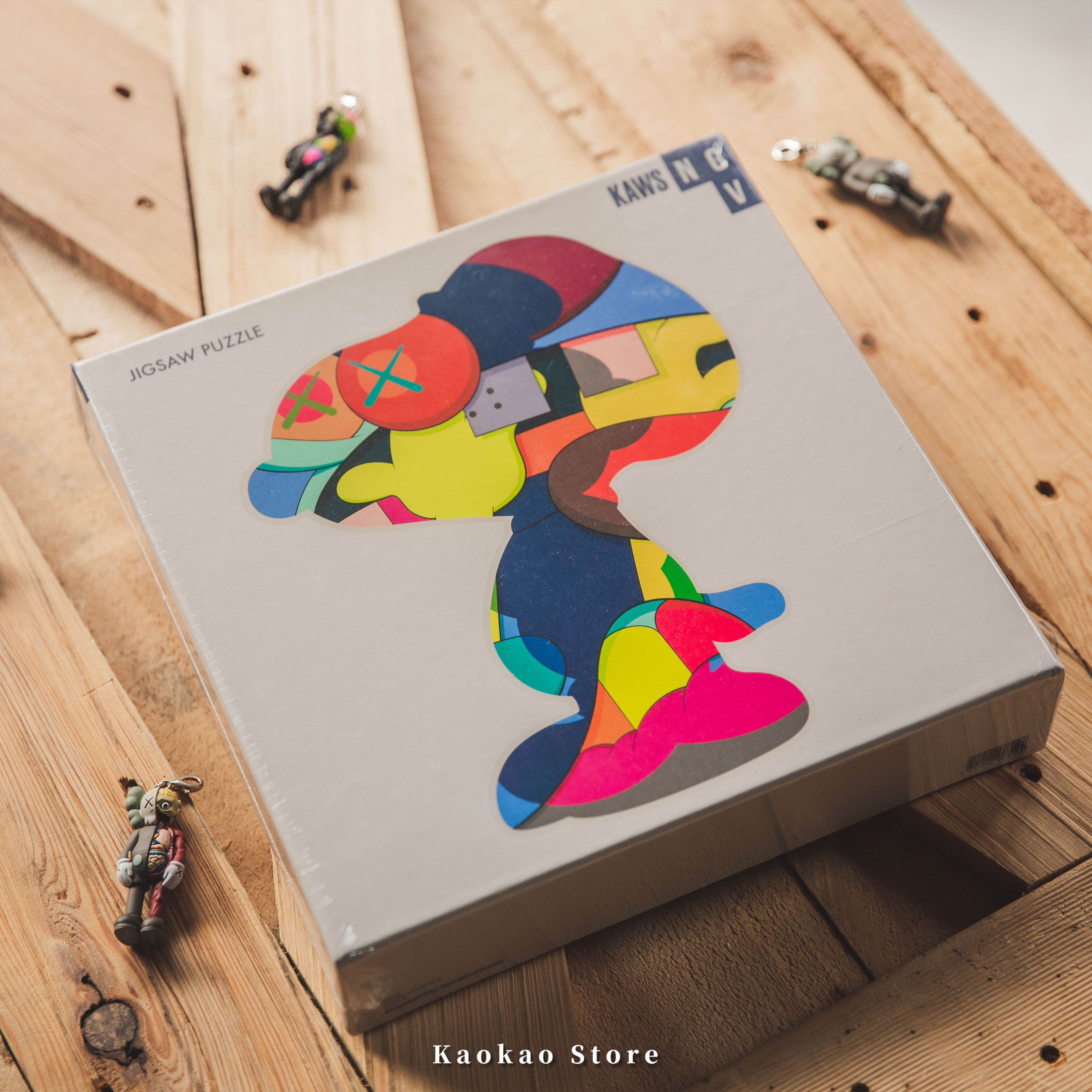 KAWS x SNOOPY 史努比 站立 ＆ 跑步 1000片 拼圖