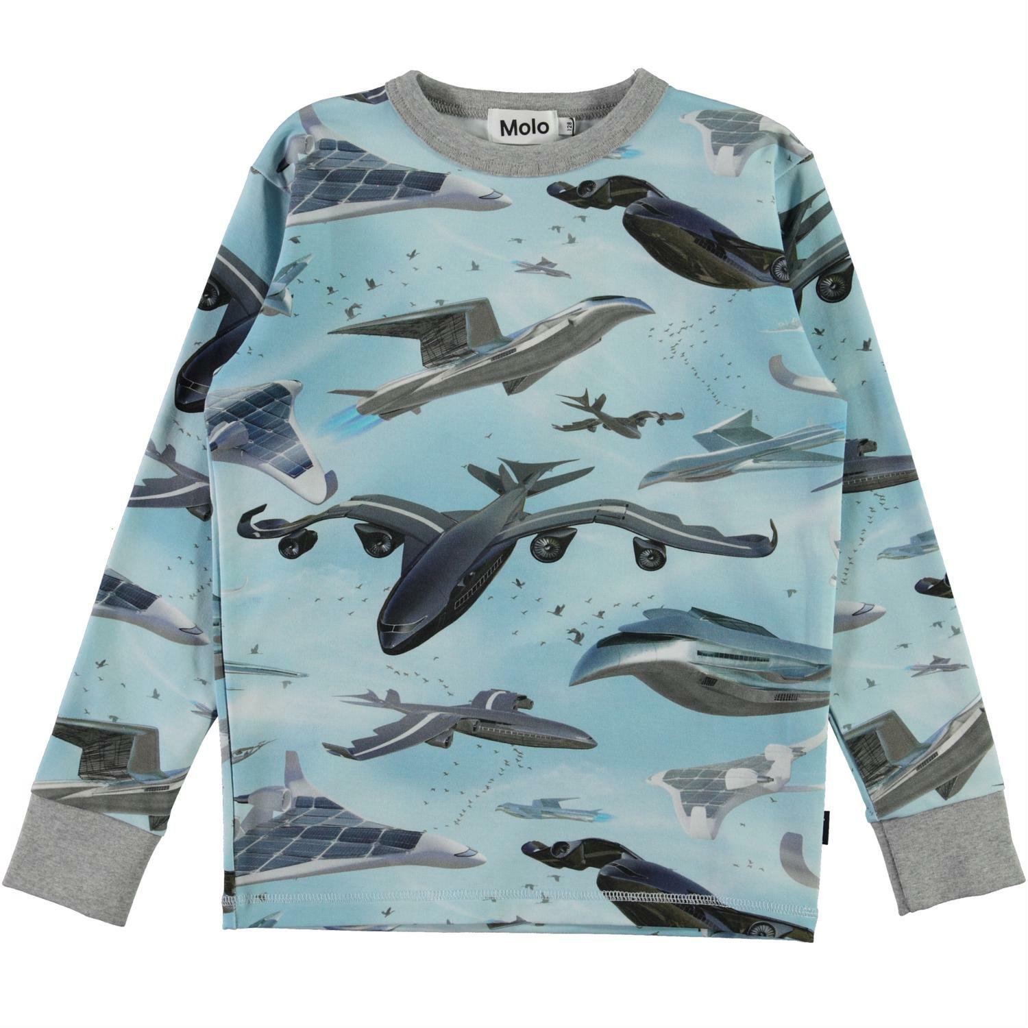 〖 Molo 〗淺藍仿生飛行器上衣