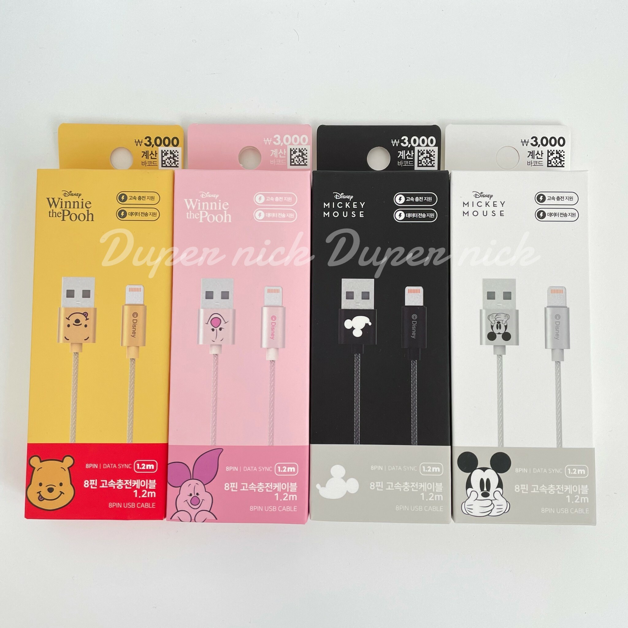 現貨 迪士尼系列 iphone 充電線