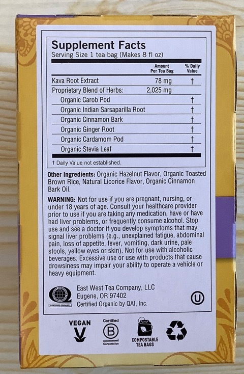 Yogi Kava Stress Relief (best before 26 Sept 2026)