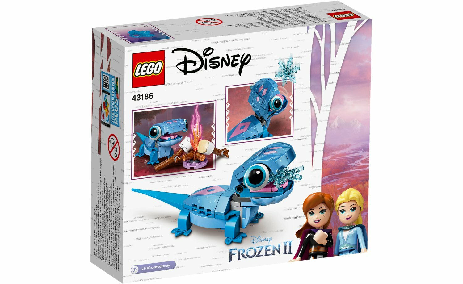 [飛米樂高積木磚賣店] LEGO 43186 迪士尼公主系列 火靈布魯尼