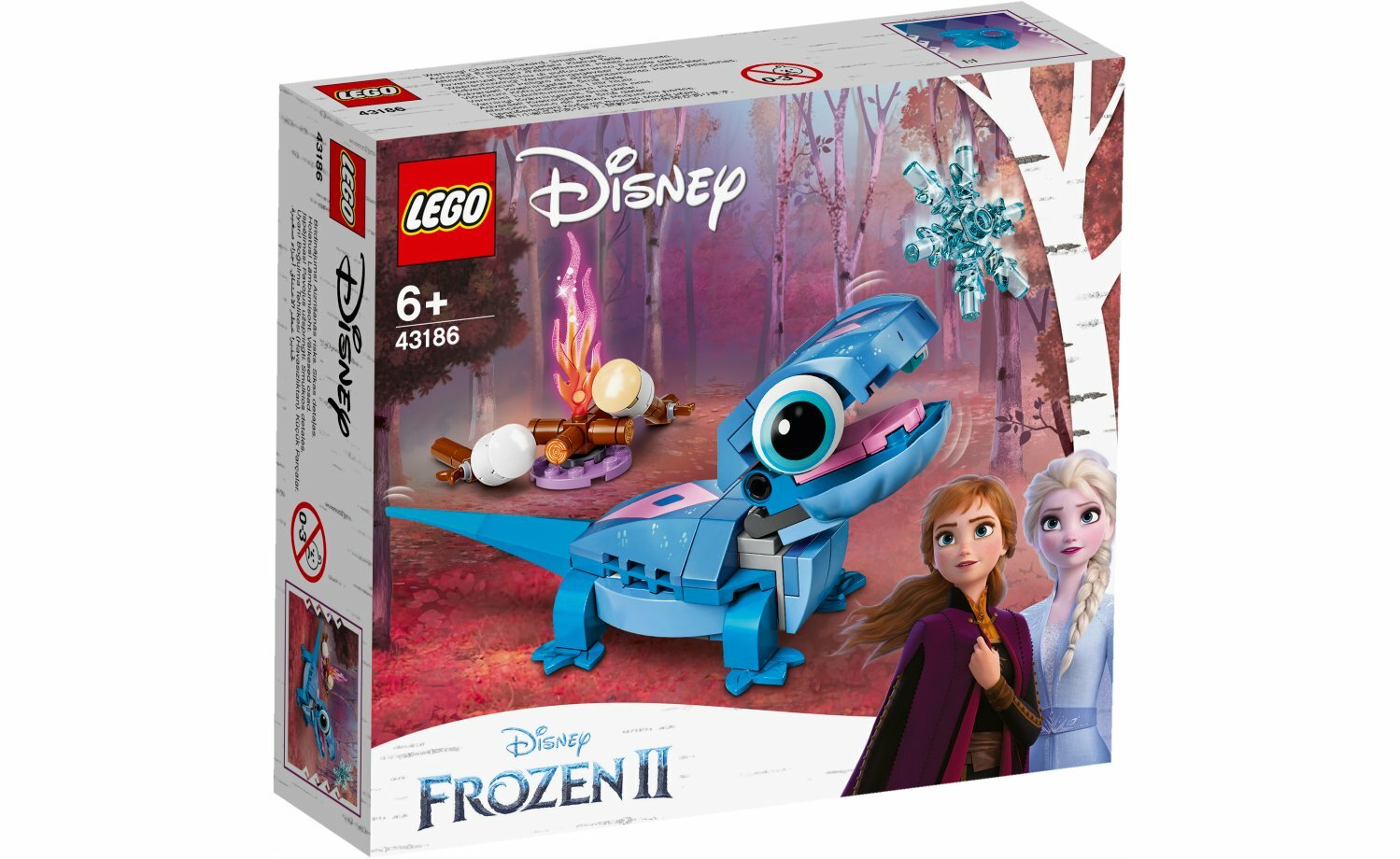 [飛米樂高積木磚賣店] LEGO 43186 迪士尼公主系列 火靈布魯尼