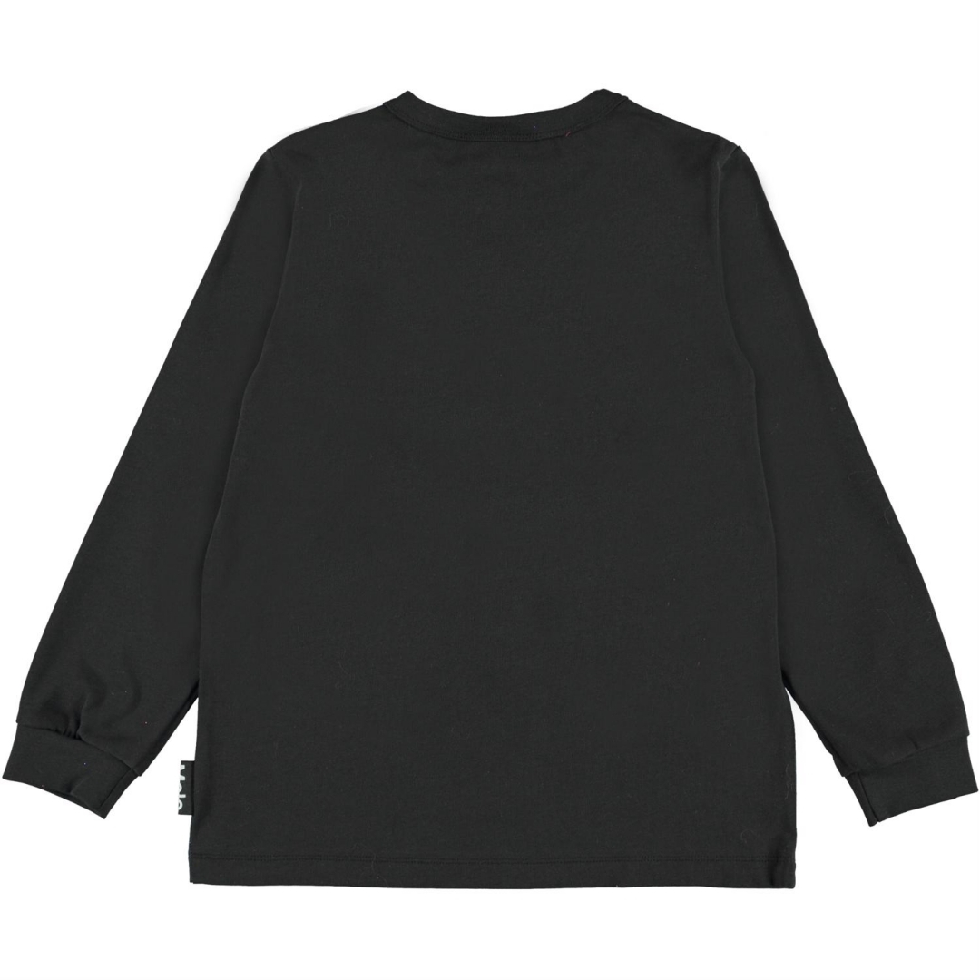 〖 Molo 〗黑色綜觀世界上衣