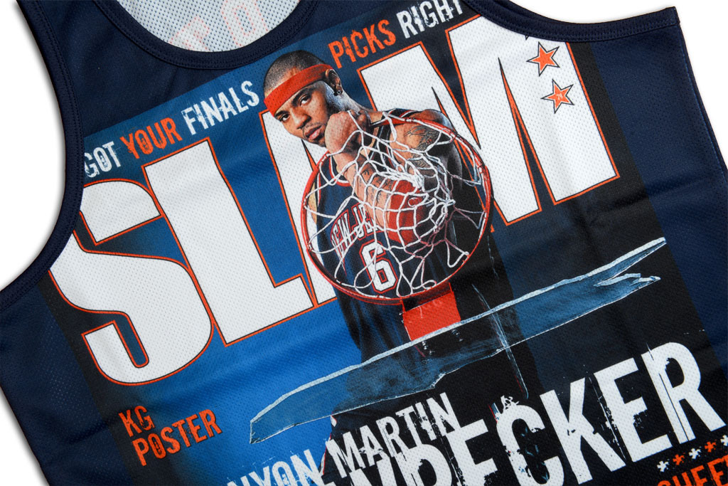 Mitchell & Ness Kenyon Martin Slam 雜誌封面 染印 球衣