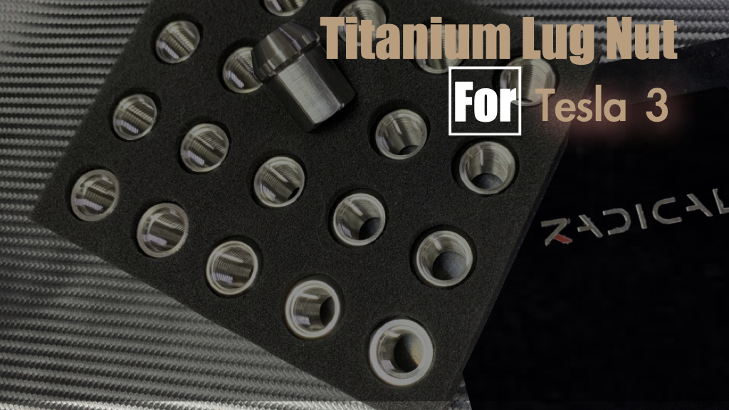 Tesla Model 3 Titanium Lug Nut