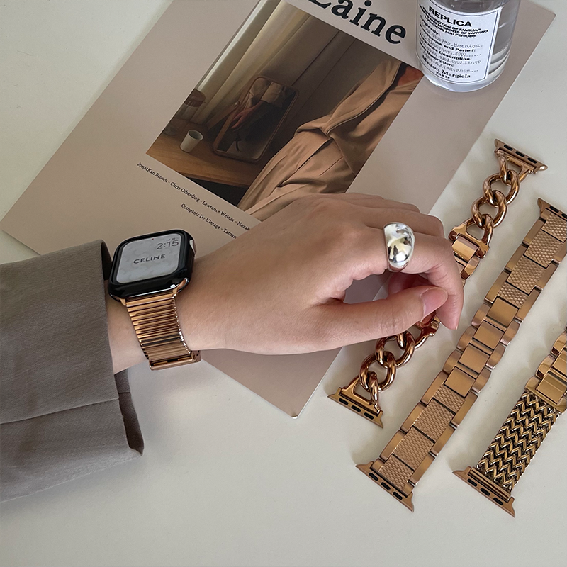 Casetify Stainless Steel Monolink Band 2024年のApple Watch バンド