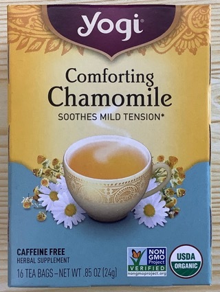 Yogi organic chamomile tea (best before 16 Sept 2026)