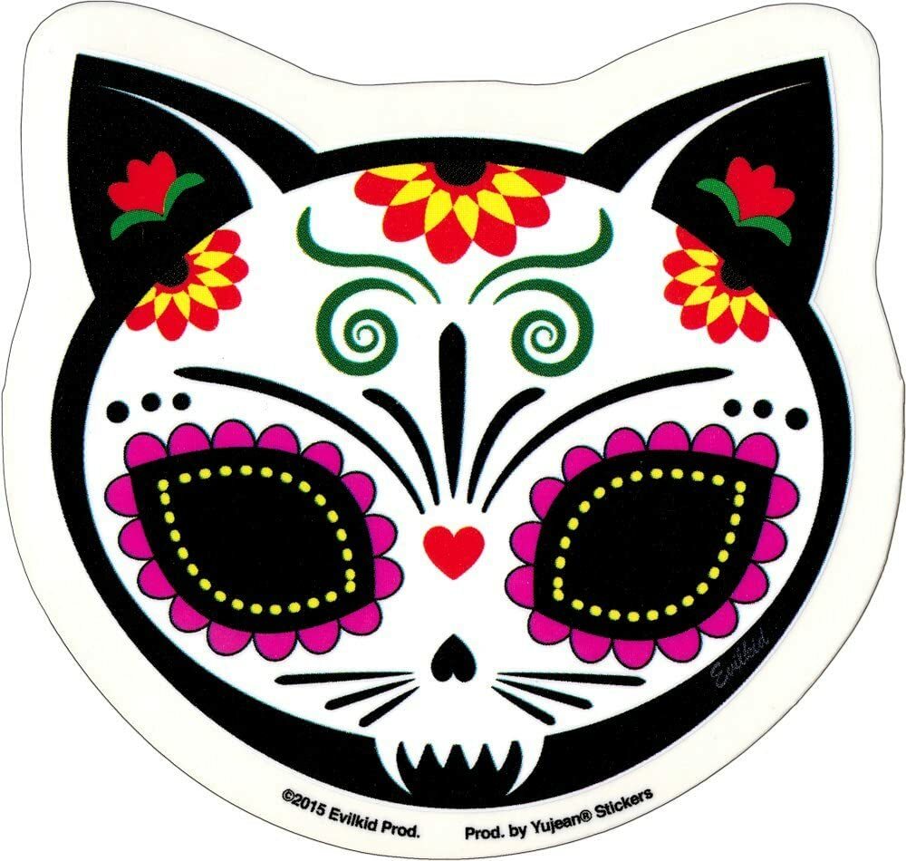 EVILKID GATO MUERTO STICKER