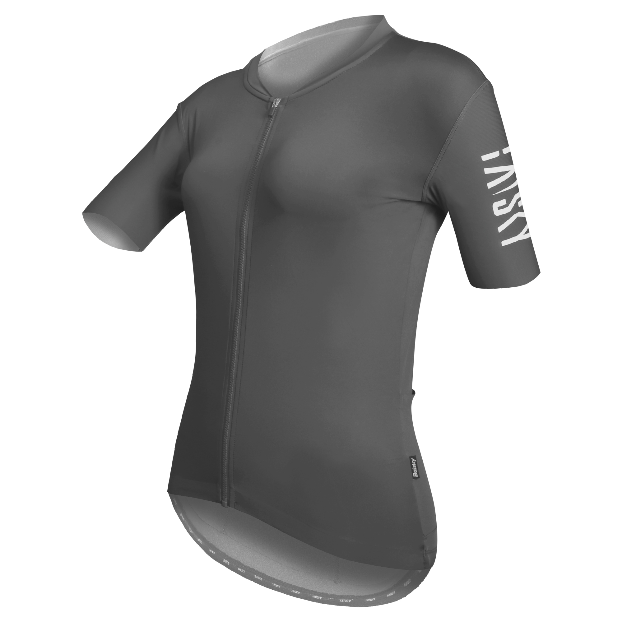 女款空力短車衣 潔淨II 深灰