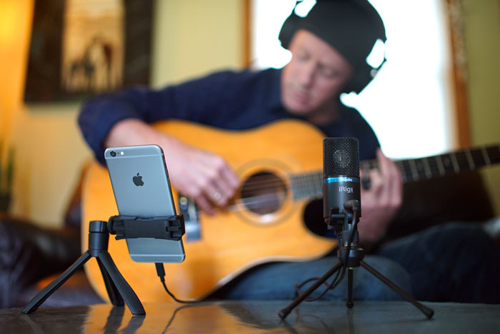 IK Multimedia IK Multimedia iRig Mic Studio 專業型電容麥克風 黑色 第 4 張圖片｜三峽麥克風