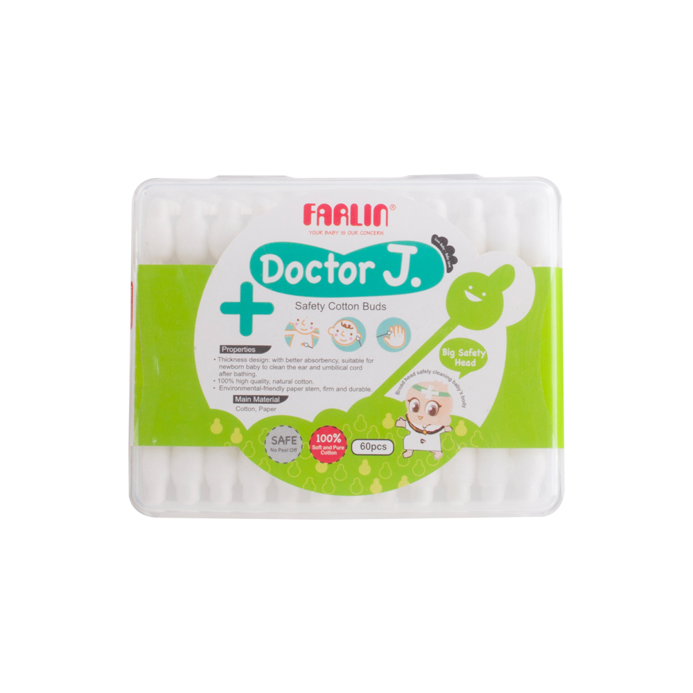 【FARLIN】安全護耳棉花棒／60入