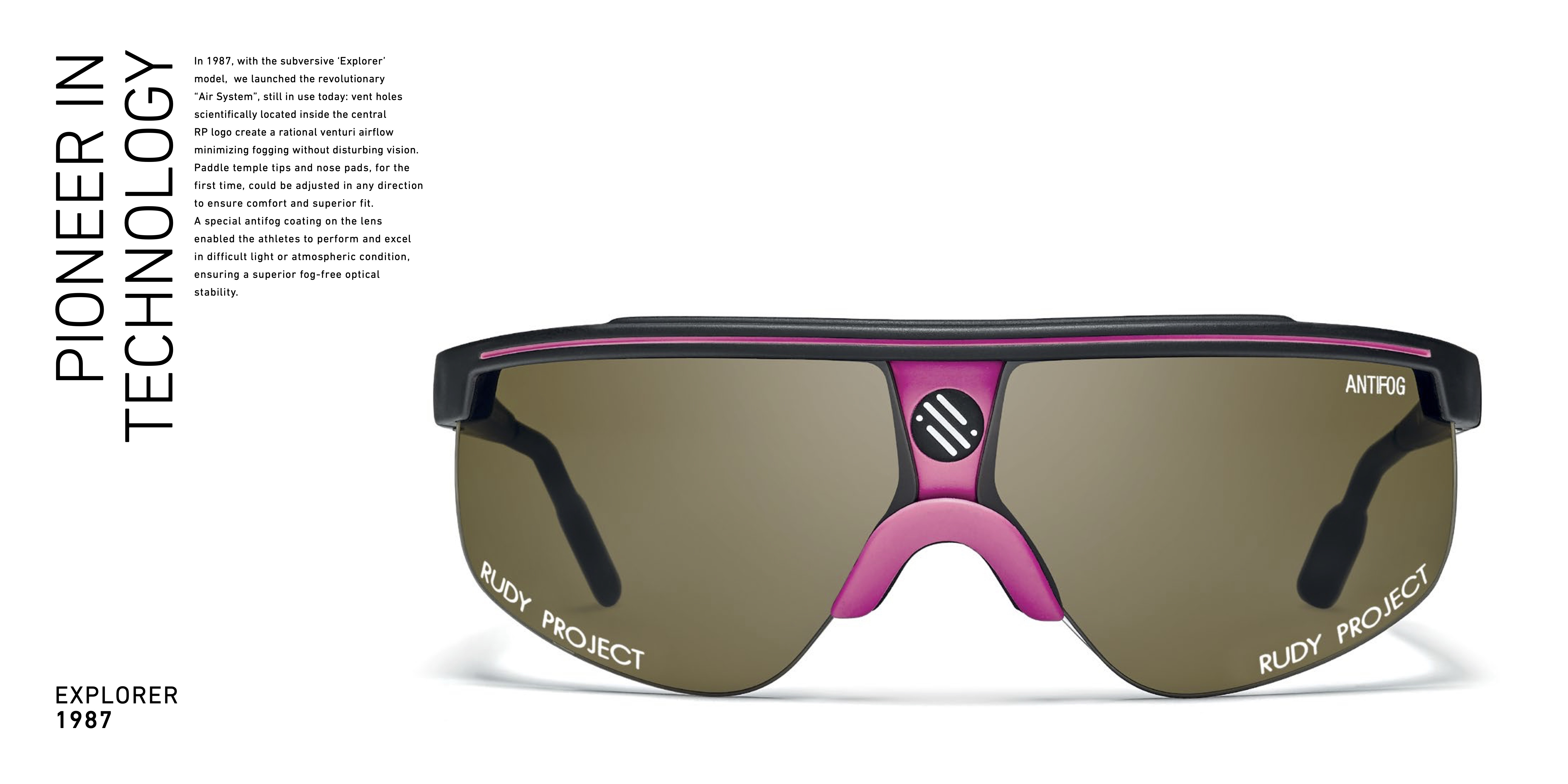 Pioneer in eyewear technology