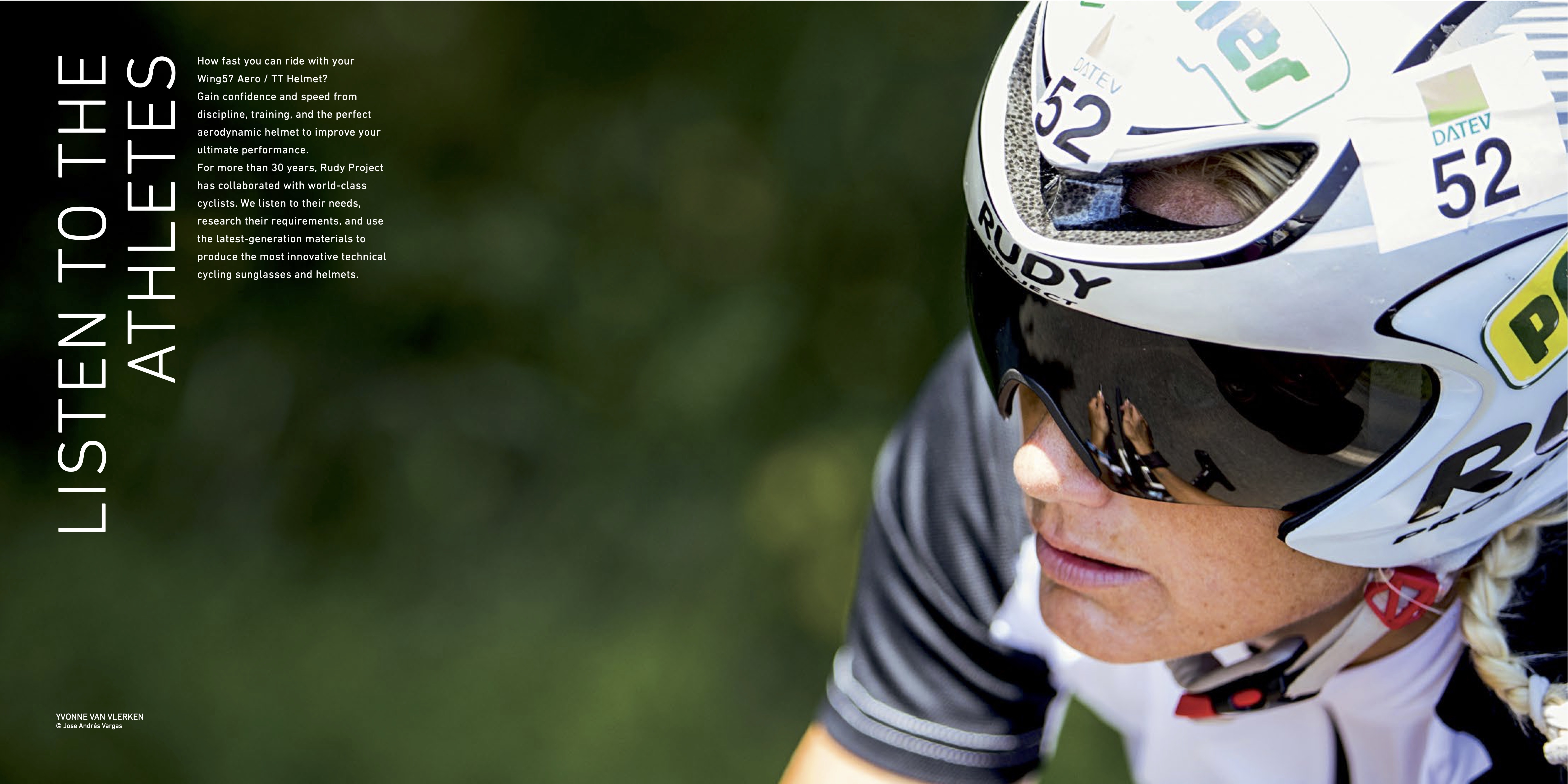 Listen to the atheletes