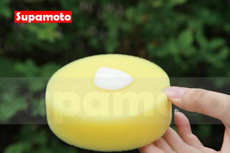-Supamoto- 打蠟海綿 銅鑼燒 上蠟棉 【11送1】飛碟棉 打蠟 海綿 打臘 飛碟 上蠟 下蠟 洗車
