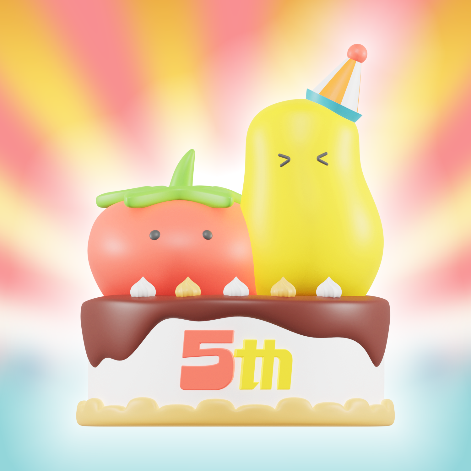 小薯茄五周年「小小 Cake」