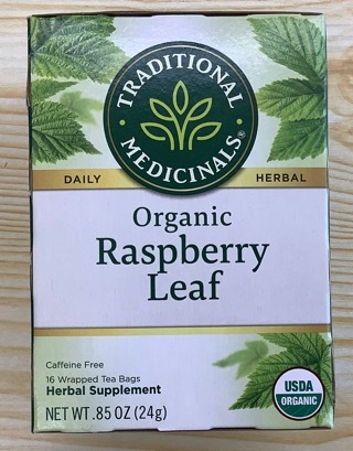 Traditional Medicinals organic raspberry leaf (best before 2028/5/30)