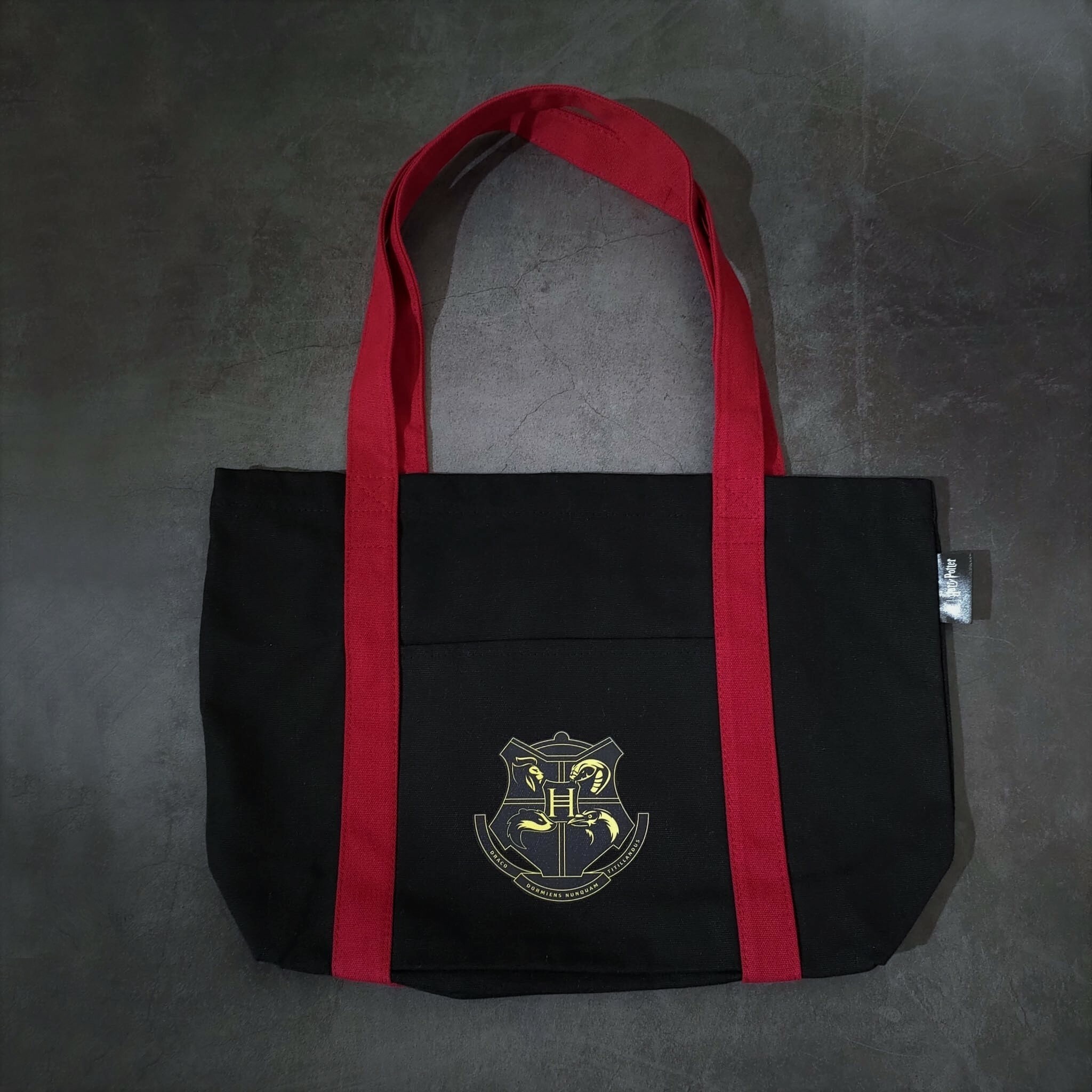 哈利波特-大托特包-霍格華茲(紅黑)