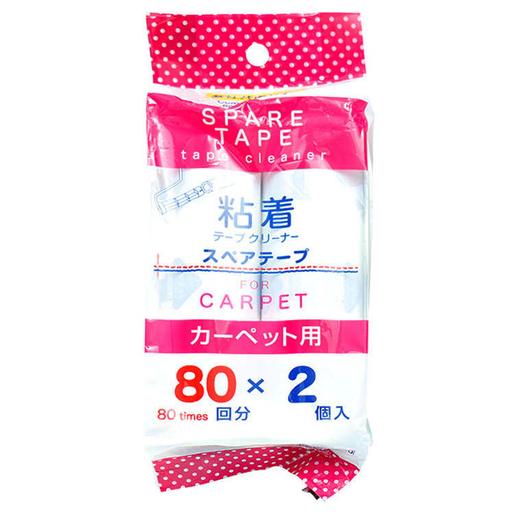 地毯用除塵滾輪補充包/80張2入