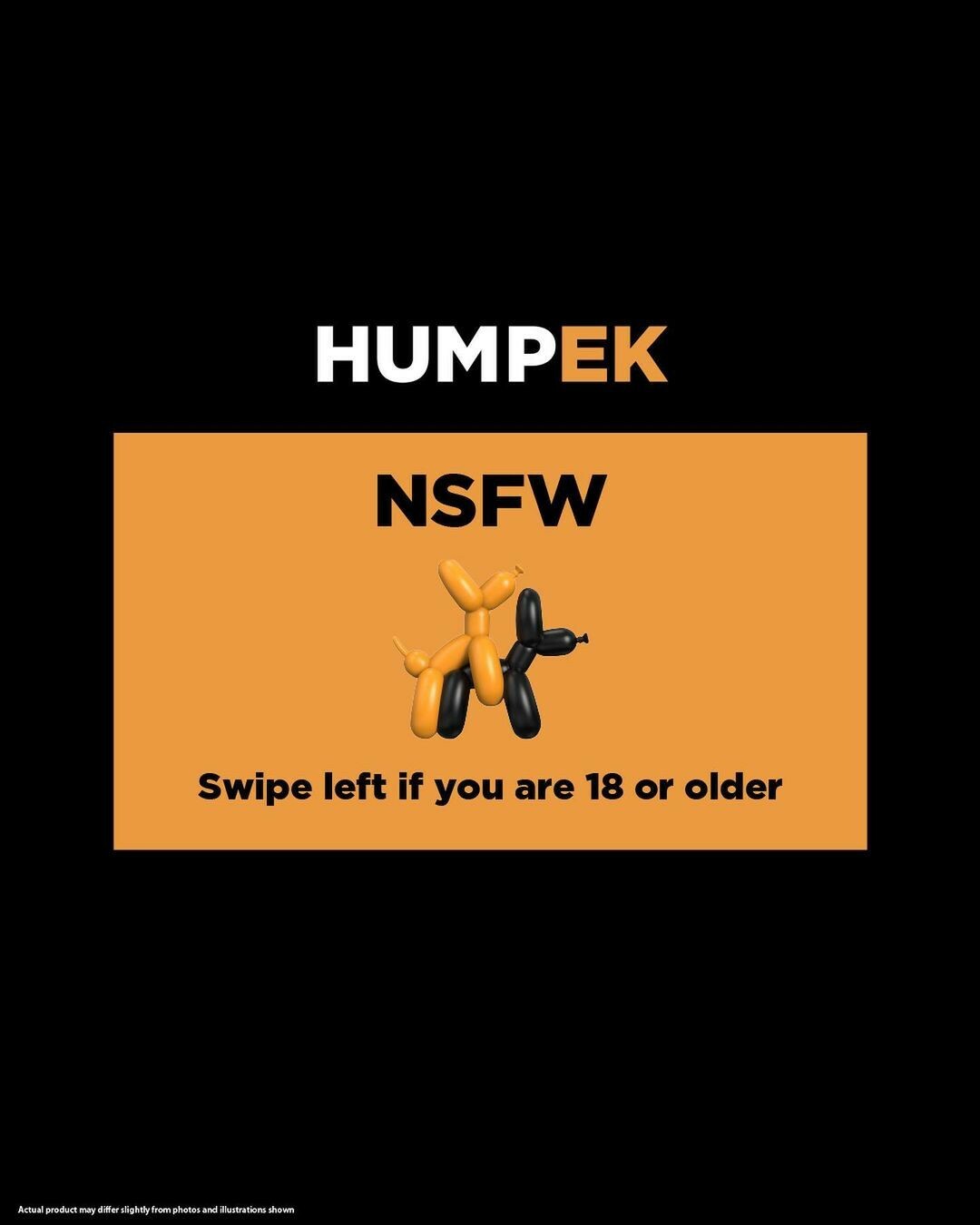 Mighty Jaxx HUMPek NSFW  氣球狗 上班不宜版