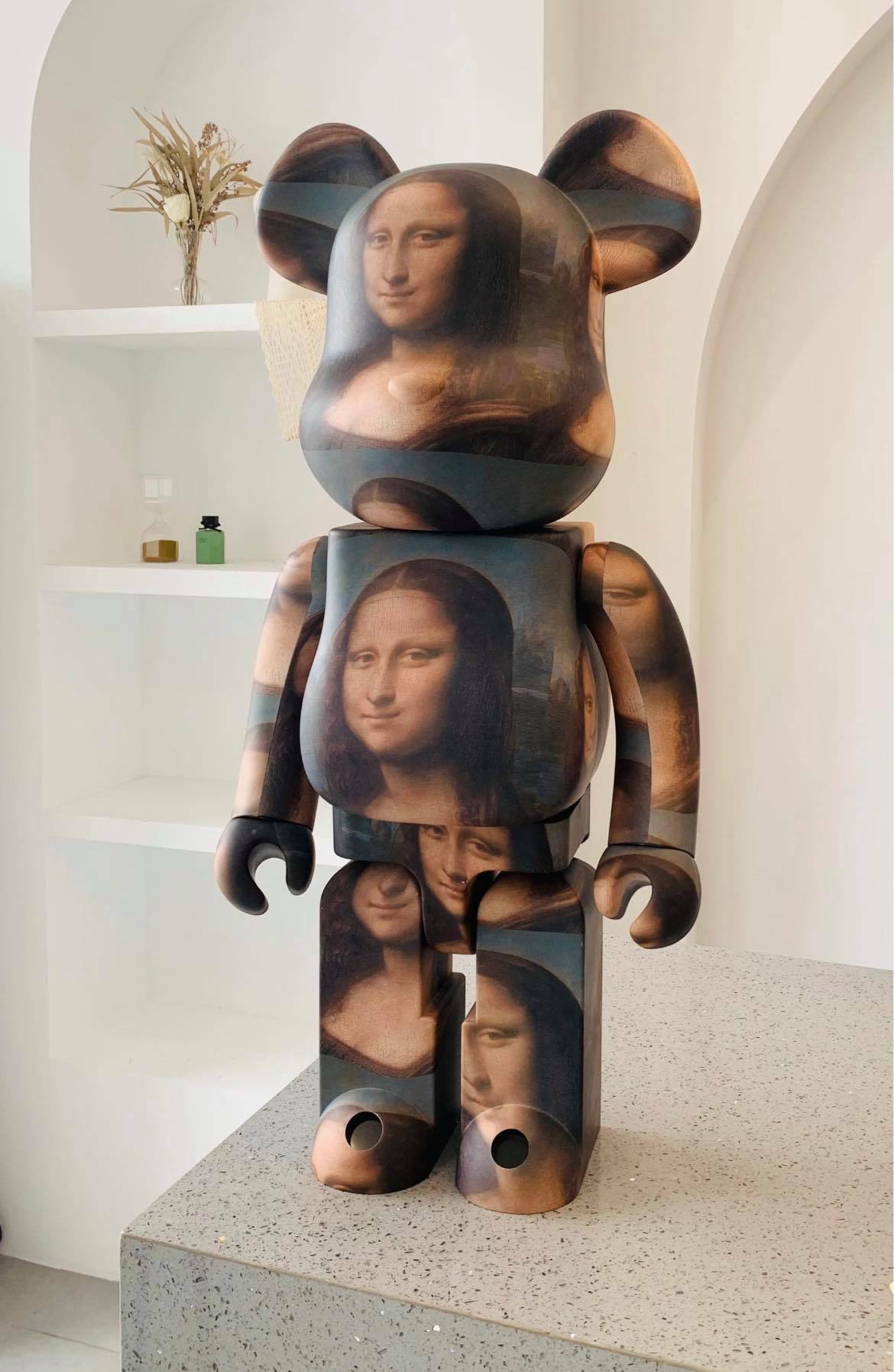 BE@RBRICK 羅浮宮 蒙娜麗莎