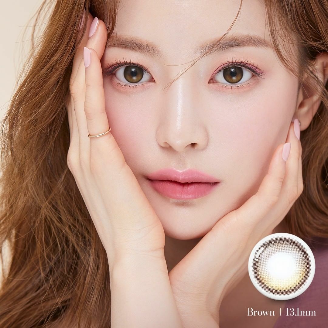 「1+2 ｣ OLENS Eyelighter Glowy #Brown 1month/ 2p