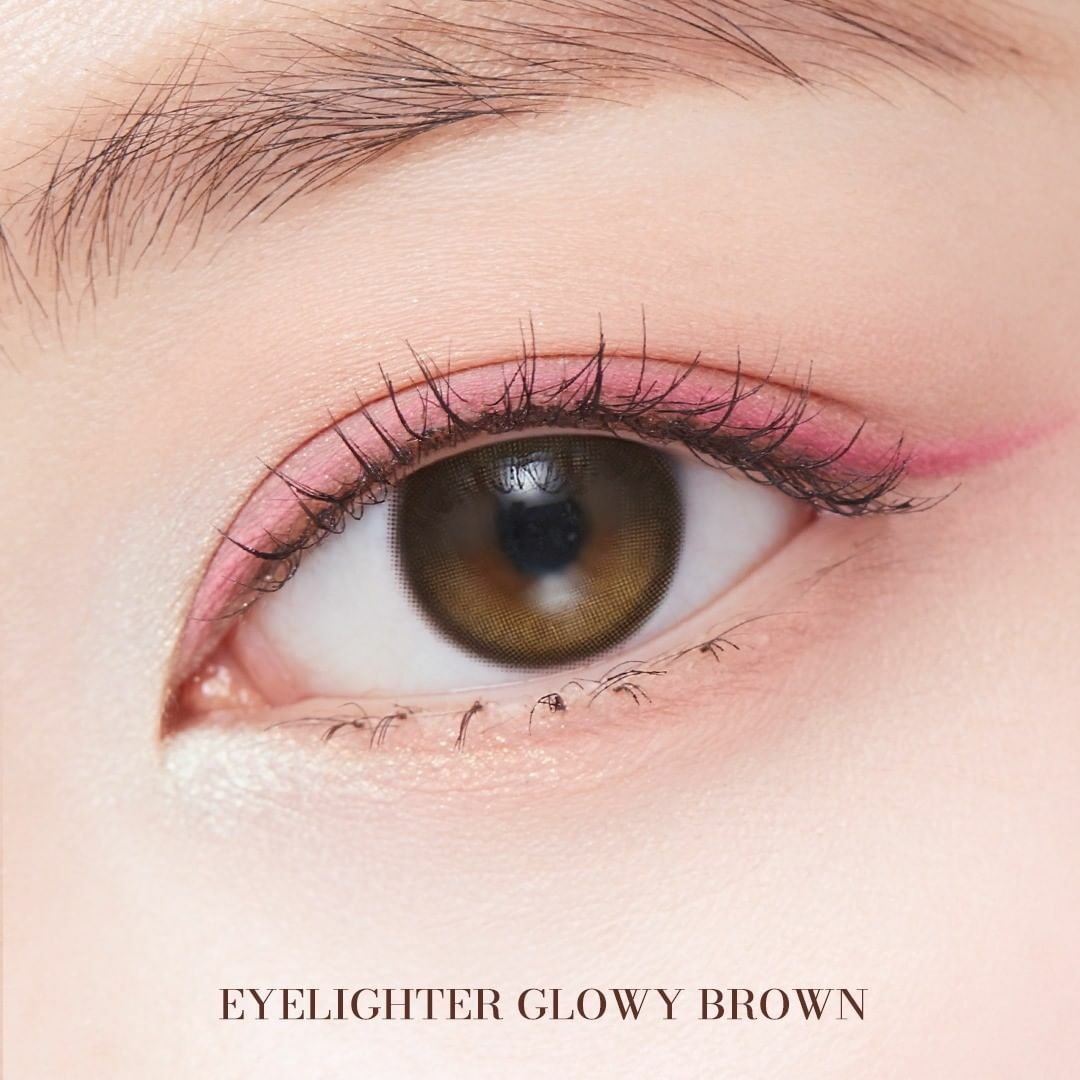 「1+2 ｣ OLENS Eyelighter Glowy #Brown 1month/ 2p