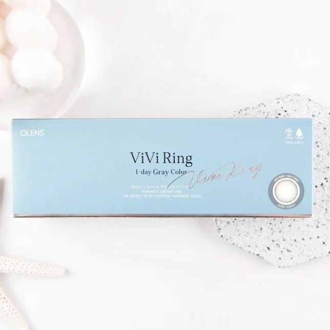 2+1 [ OLENS ] Vivi Ring #Gray 1-day /20p