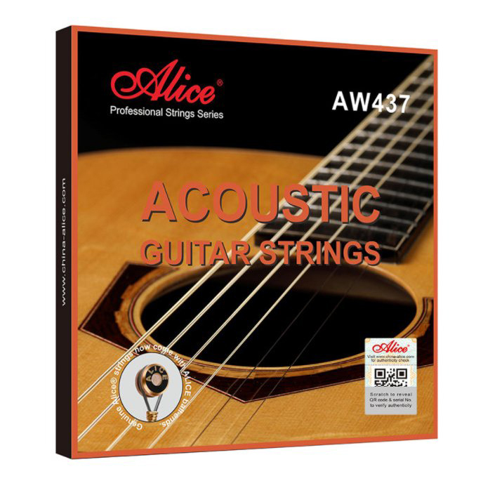 ALICE AW437 木吉他弦 民謠吉他弦 90/20 青銅纏弦 防銹塗層