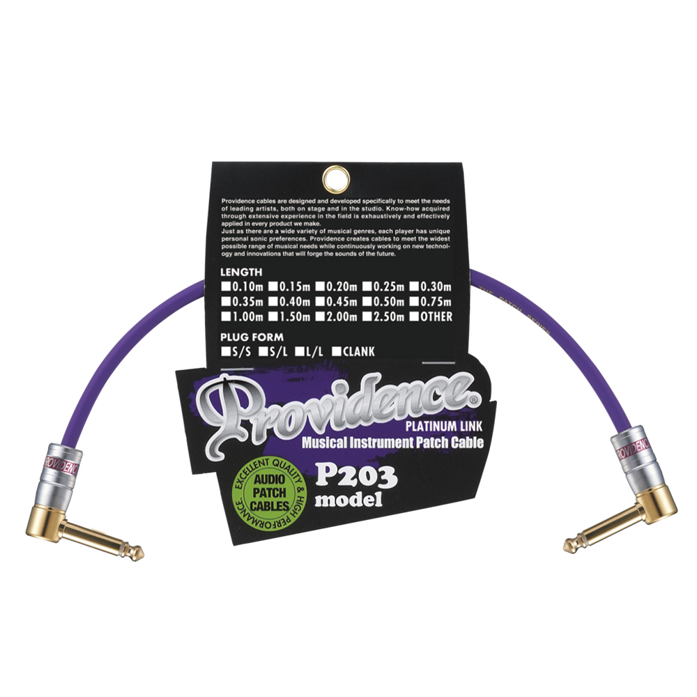 Providence Providence P203 白金等級 短導線 — 三峽效果器｜YA! 玩音樂