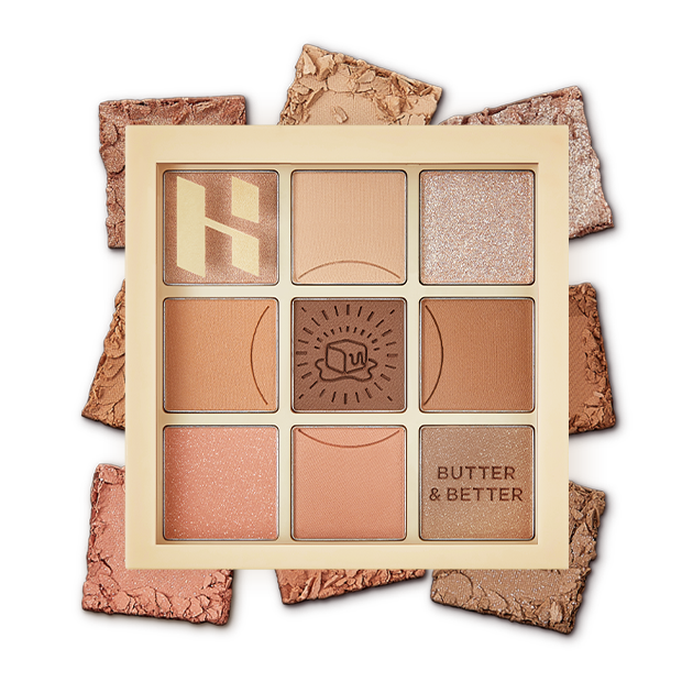 Holika Holika My Fave Mood Eye Palette [Butter&Better Collection] - #BUTTER BREAD
