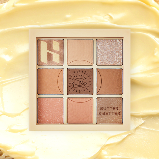 Holika Holika My Fave Mood Eye Palette [Butter&Better Collection] - #BUTTER BREAD