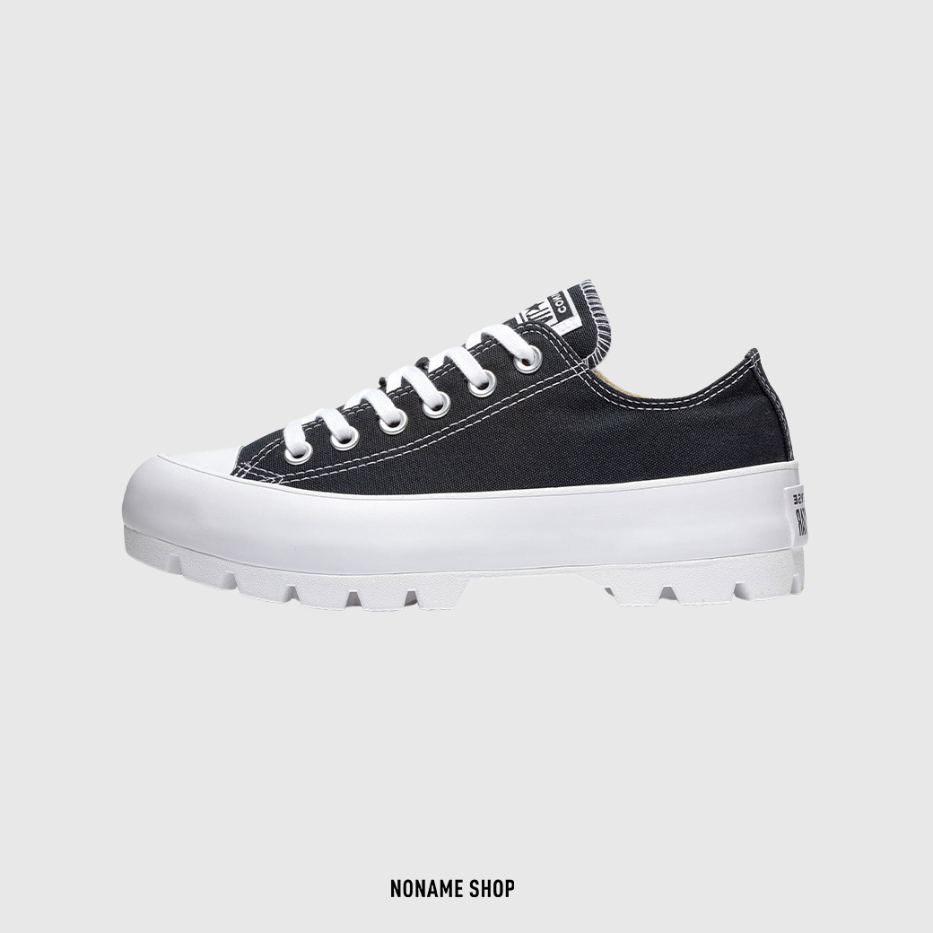 💥出清特價💥 CONVERSE ALL STAR LUGGED OX 韓妞 鋸齒 增高 低筒 黑